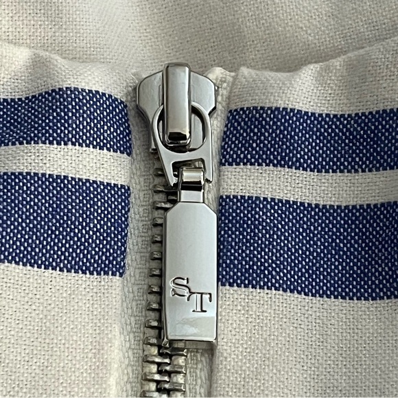 Southern Tide | Nautical stripe blue & white cotton dress Women’s size 0 preppy - Picture 9 of 11